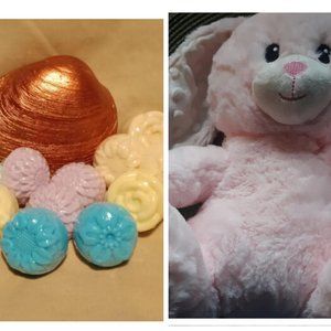 Easter special offer decorative hand soaps with bunny rabbit set